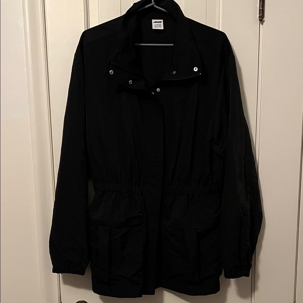 Weatherproof Women's Black Rain Jacket